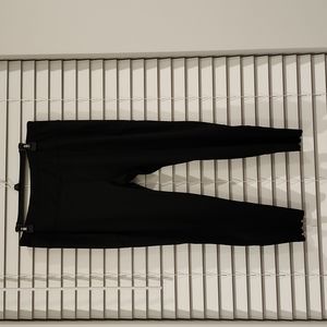 Zelos black leggings with scalloped ankle size XL